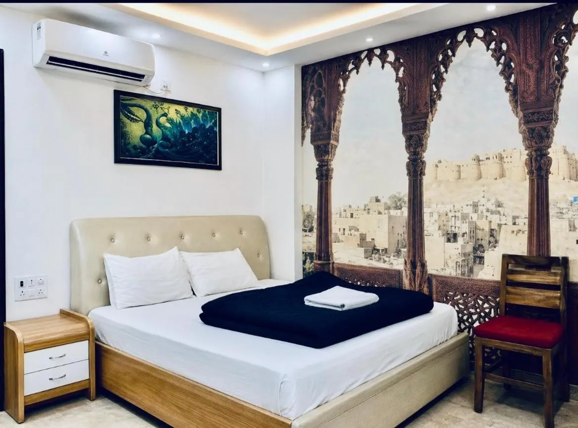 Bed in Hotel Yes Boss International- Awarded Best Hotel 2025 in Budget Category