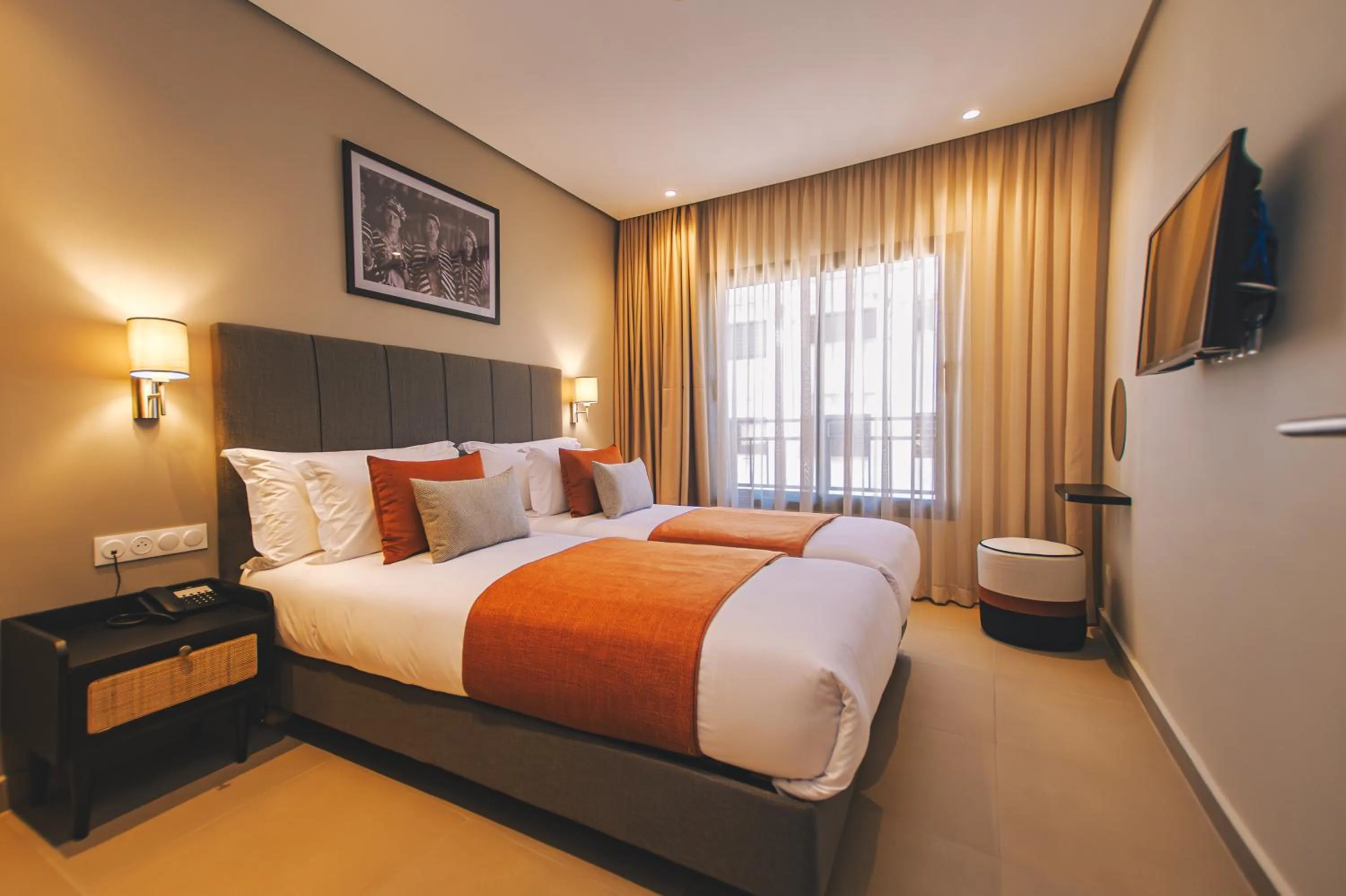 Bed in Dally Apart Hotel