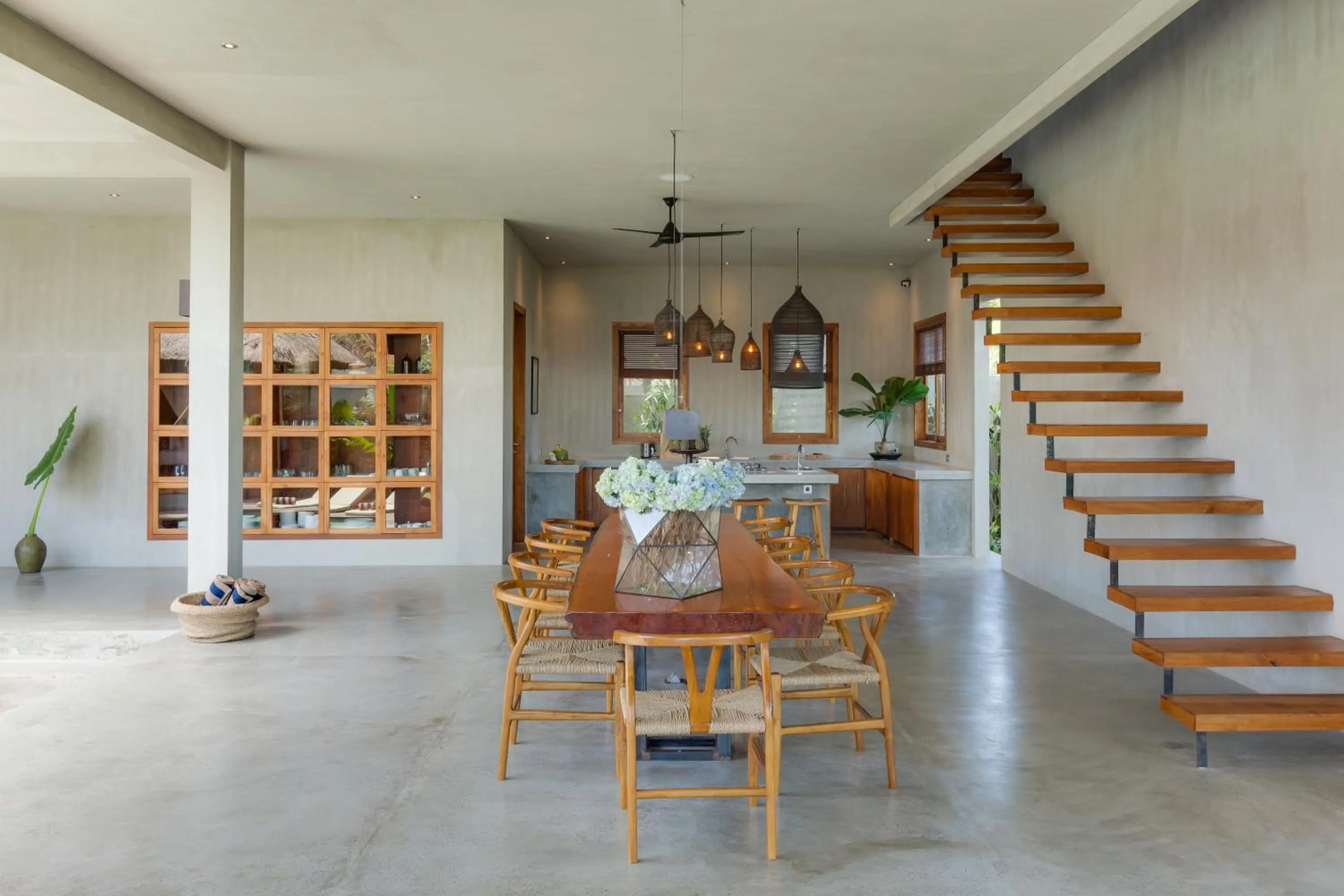 Dining area in ZIN Berawa Villas & Bungalows