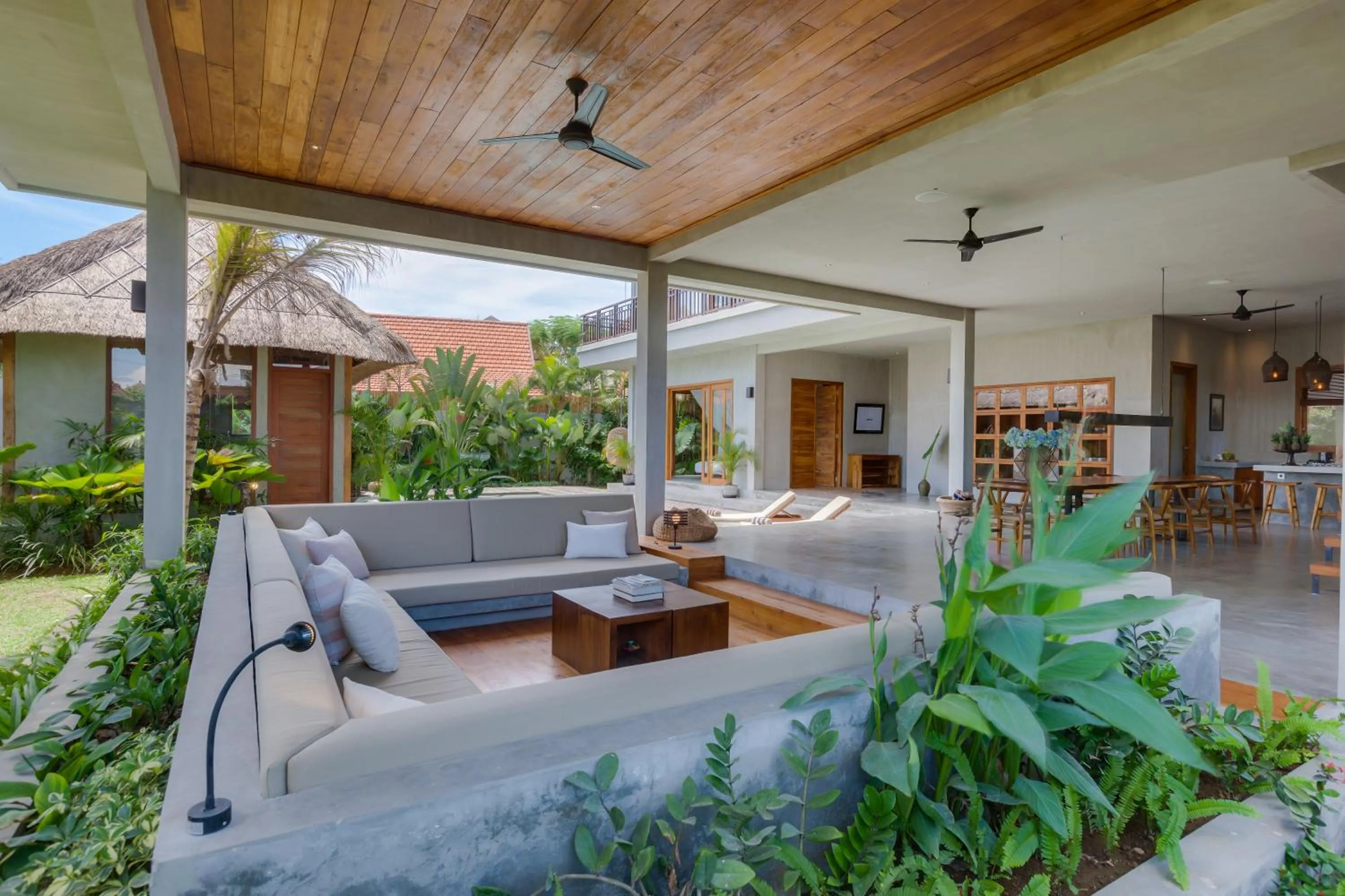 Patio in ZIN Berawa Villas & Bungalows