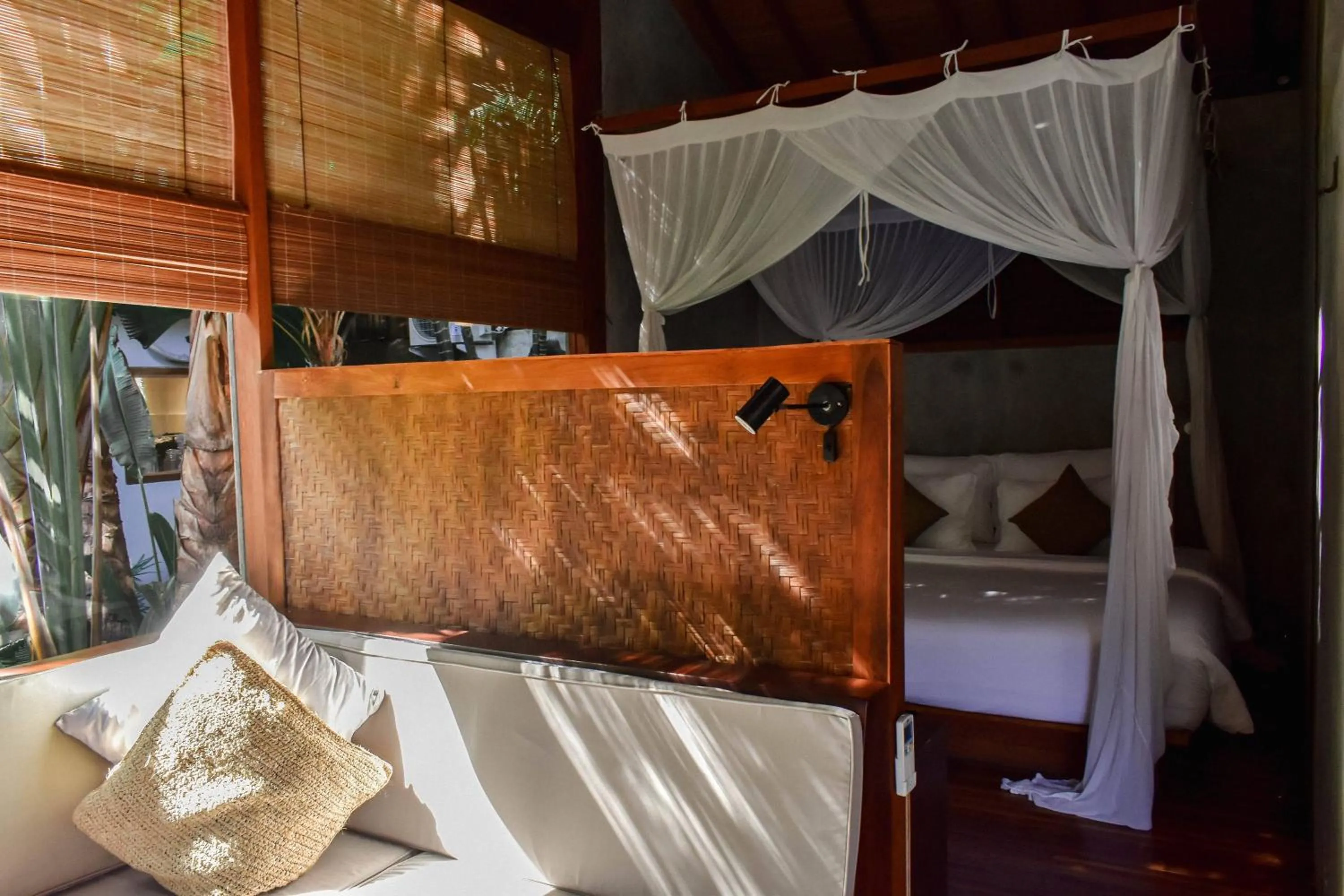 Living room, Bed in ZIN Berawa Villas & Bungalows