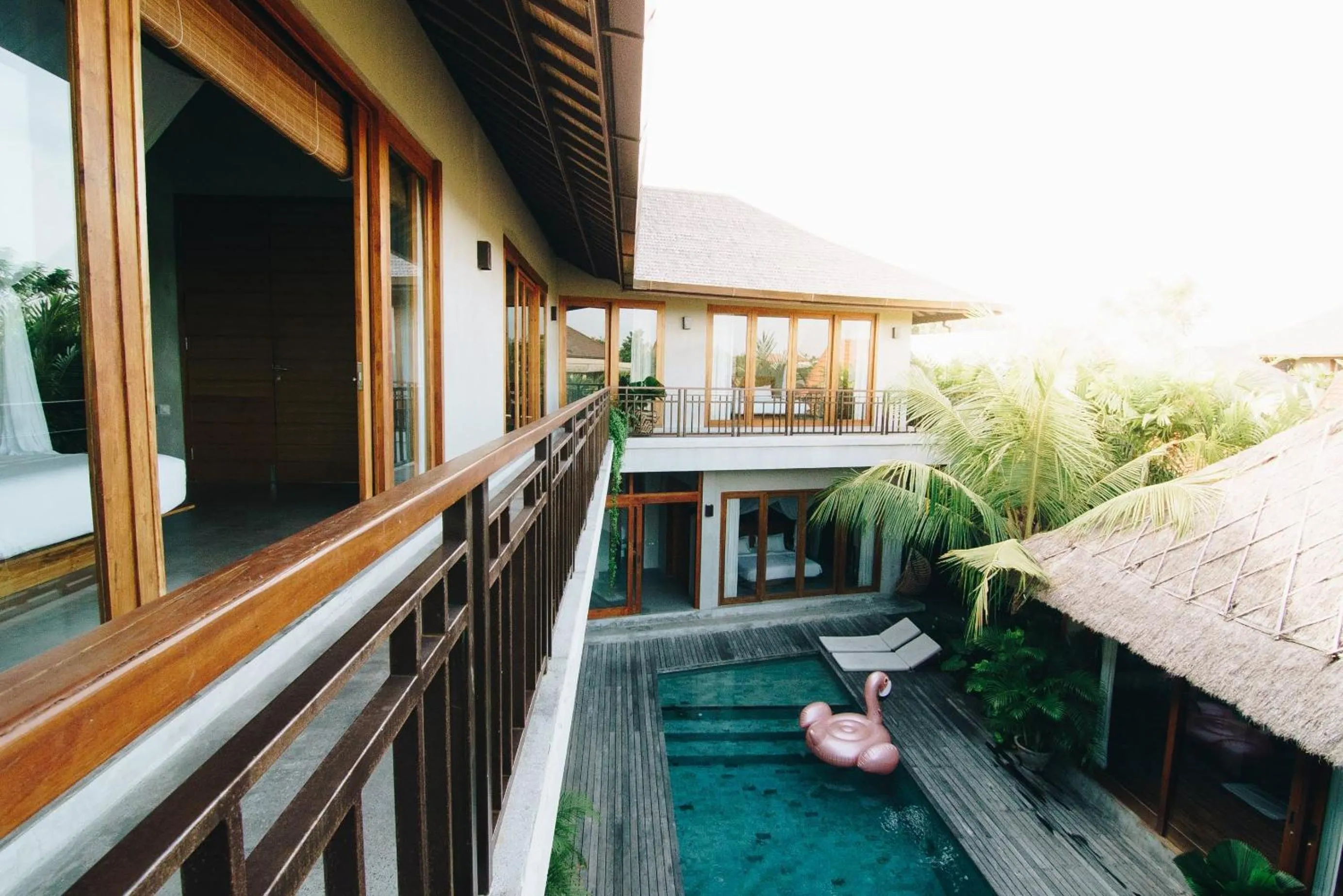 Pool view in ZIN Berawa Villas & Bungalows