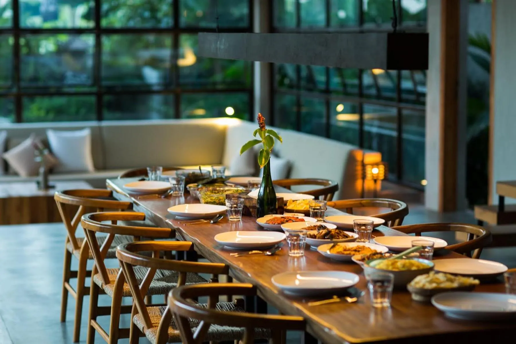 Dining area in ZIN Berawa Villas & Bungalows
