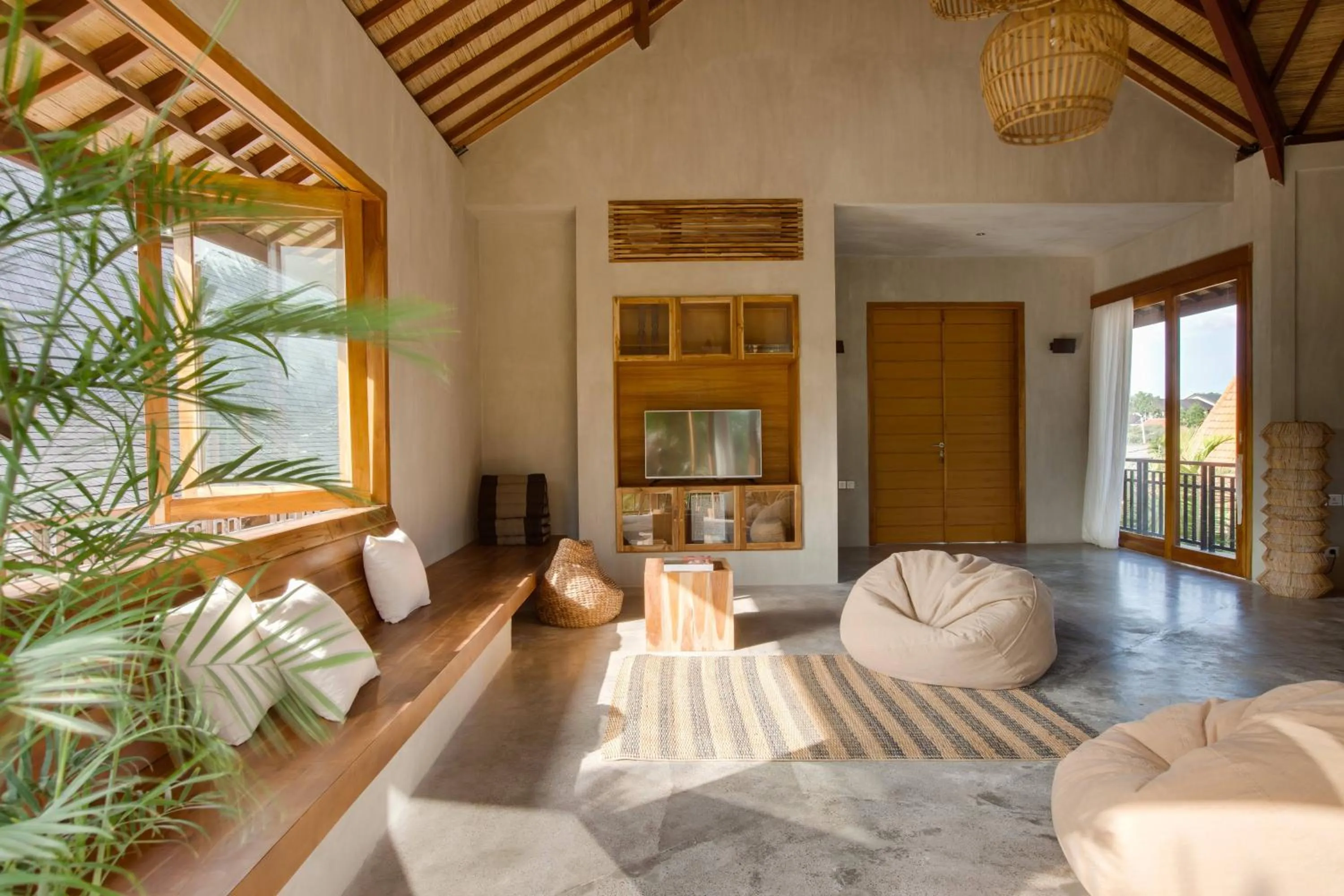 Seating area in ZIN Berawa Villas & Bungalows