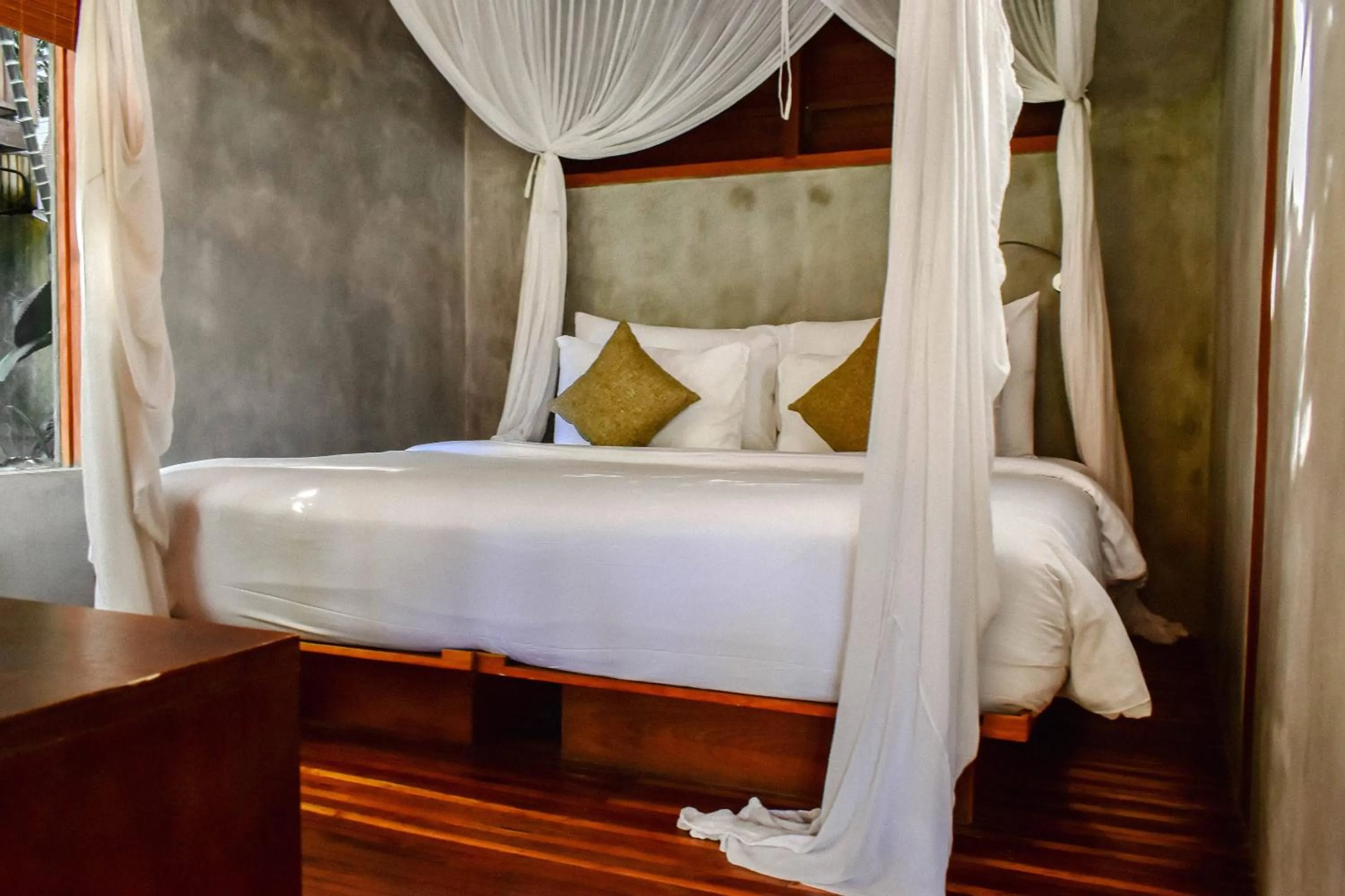 Bed in ZIN Berawa Villas & Bungalows