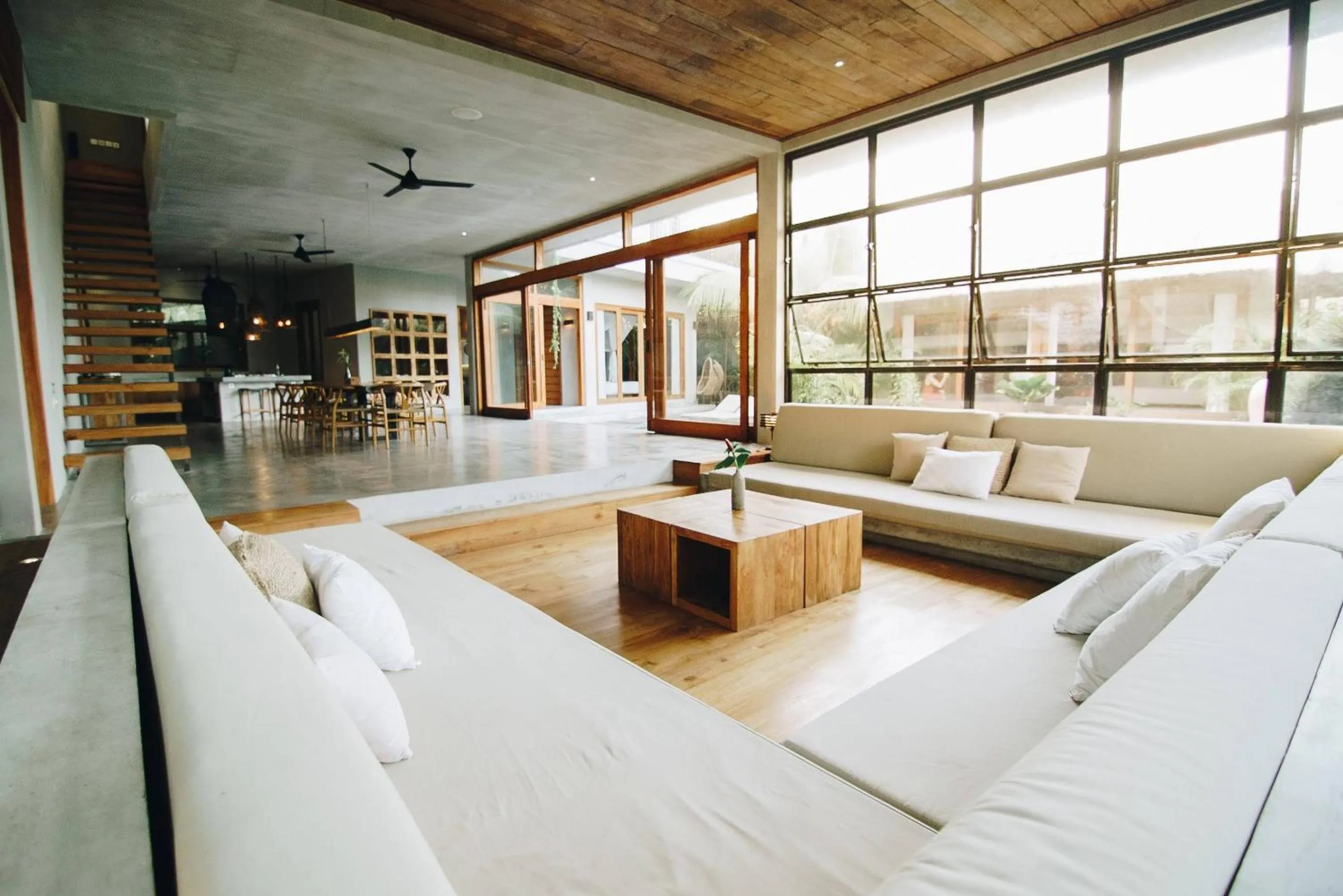 Living room in ZIN Berawa Villas & Bungalows
