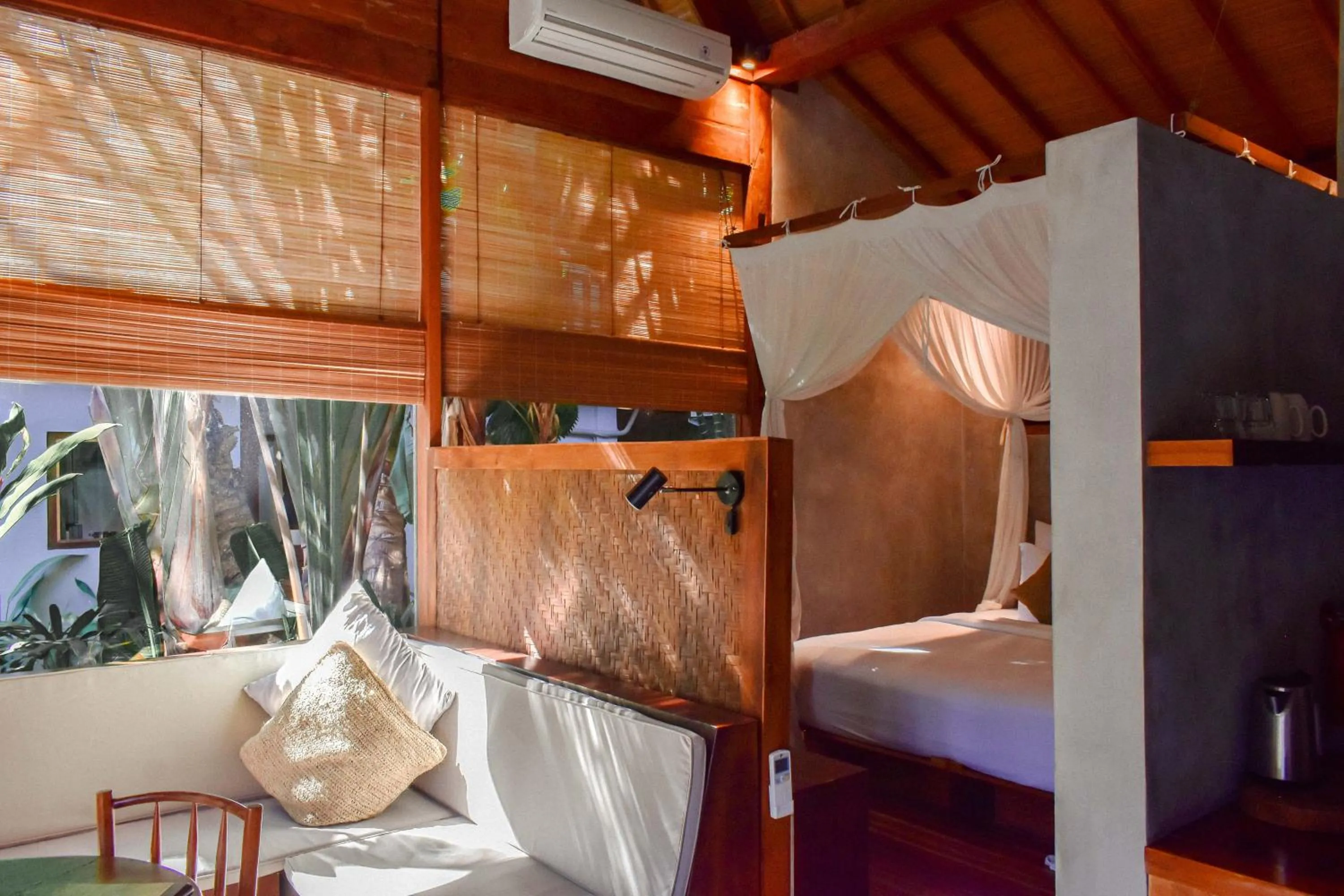 Bed in ZIN Berawa Villas & Bungalows