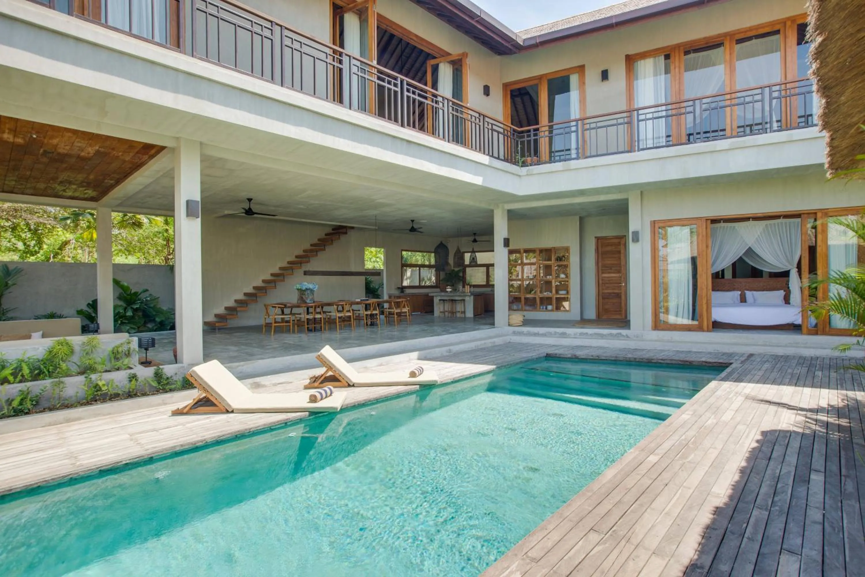 Swimming pool in ZIN Berawa Villas & Bungalows