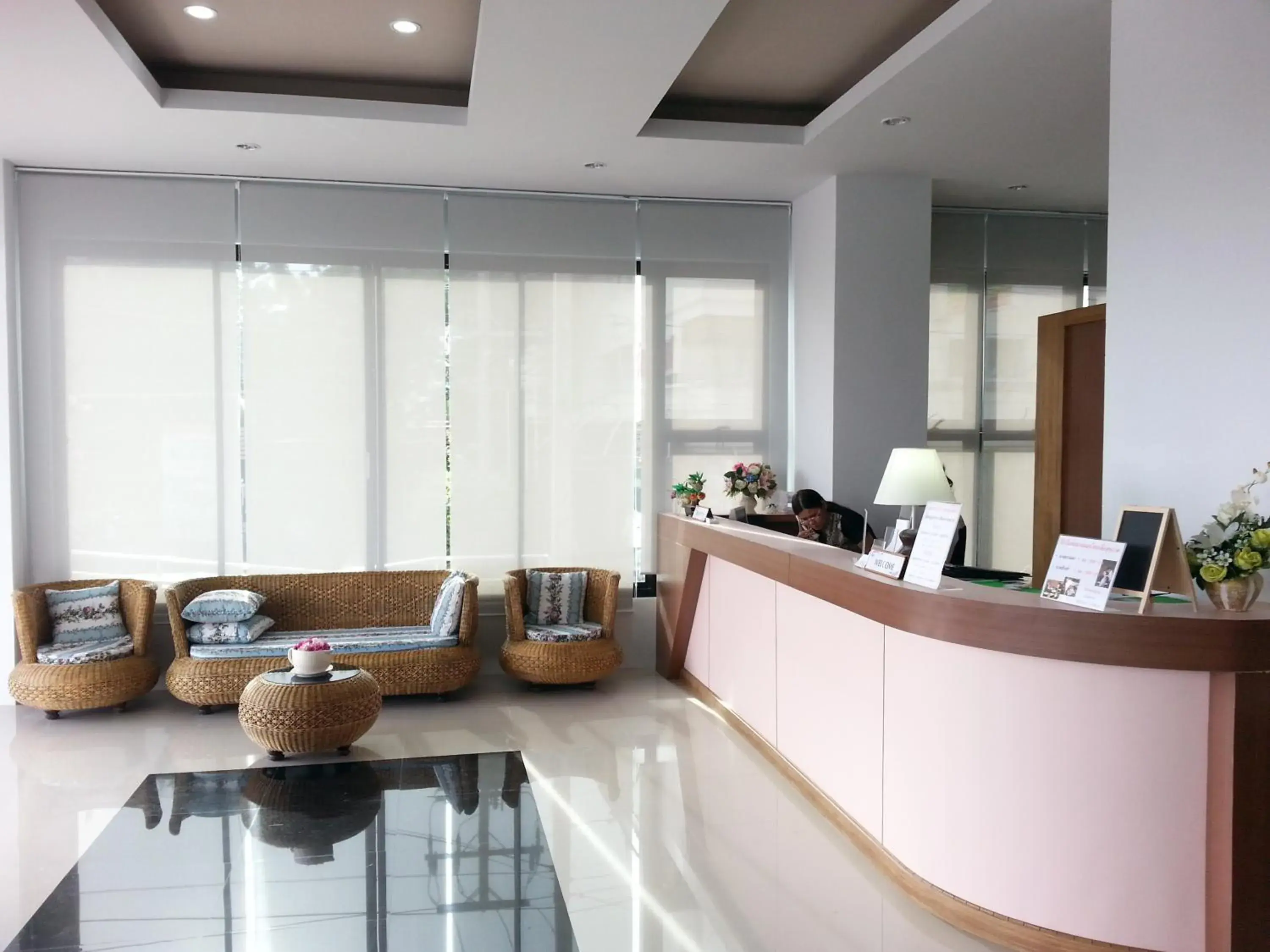 Lobby or reception in The Sita Princess Lobby or reception in The Sita Princess