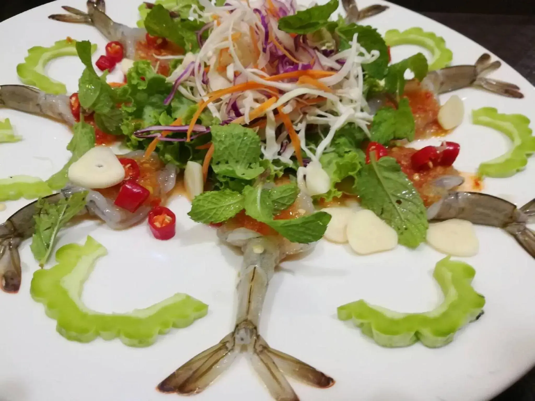 Food close-up in The Sita Princess Food close-up in The Sita Princess