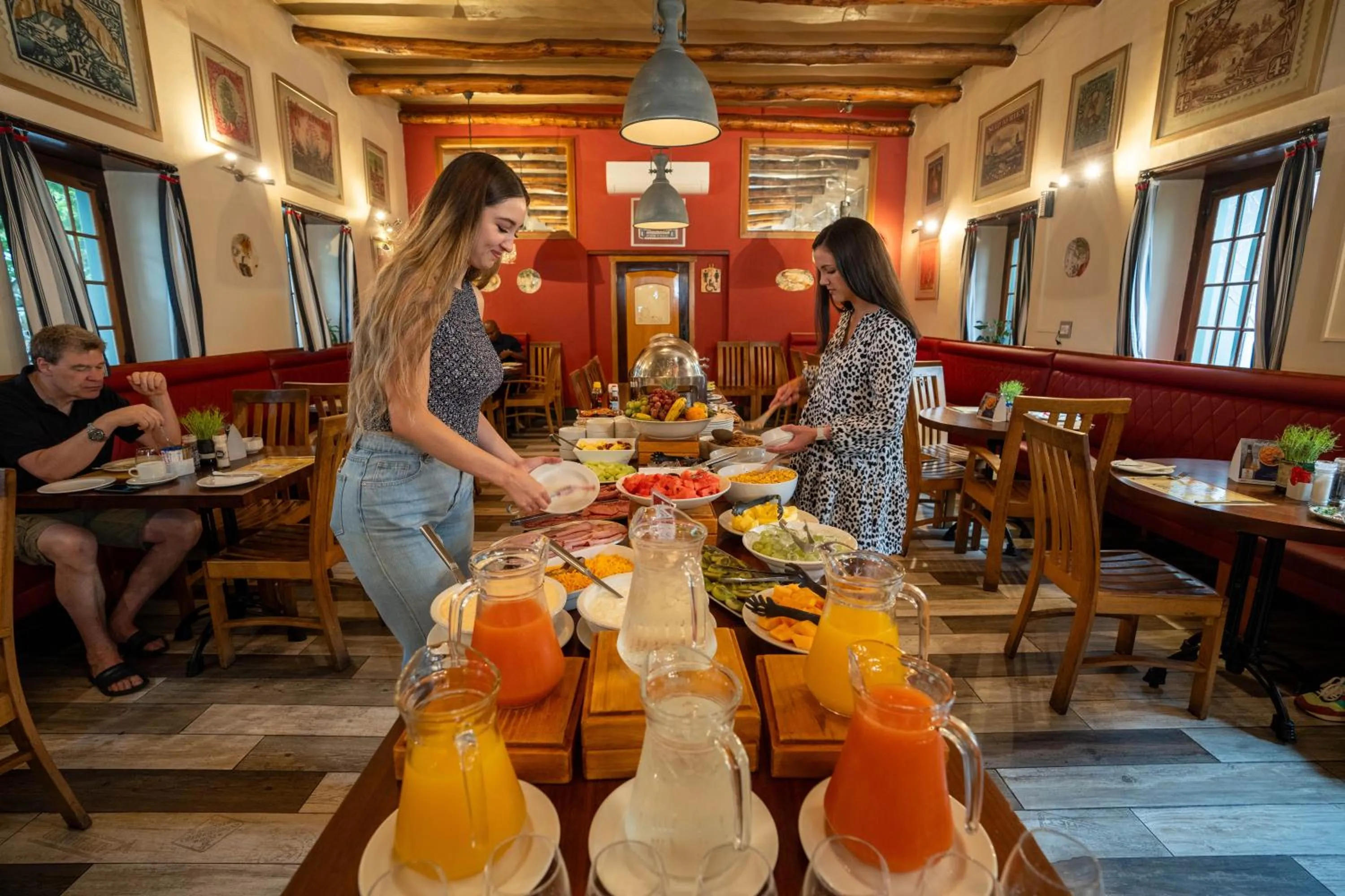 Continental breakfast in The Stellenbosch Hotel