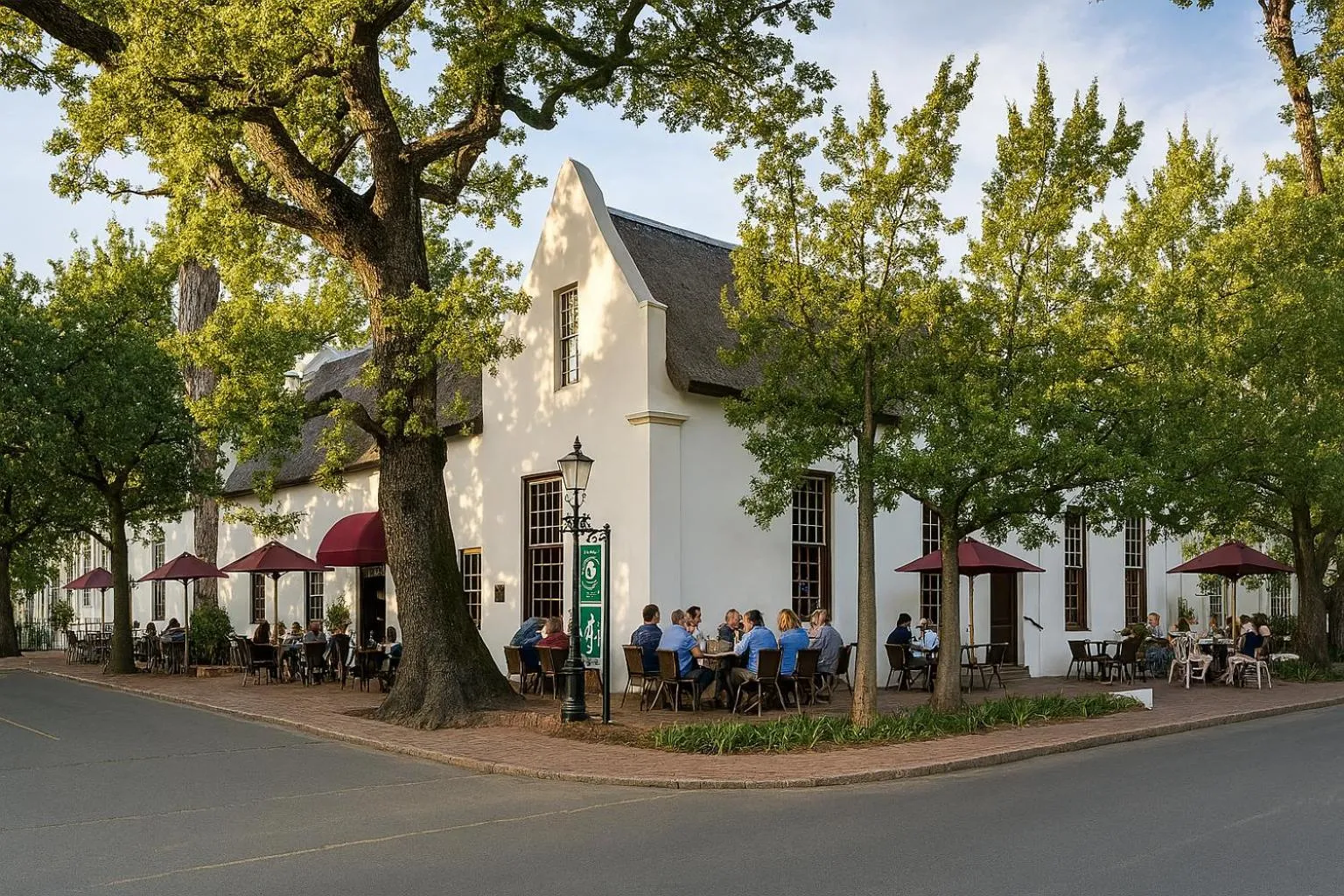 Property building in The Stellenbosch Hotel