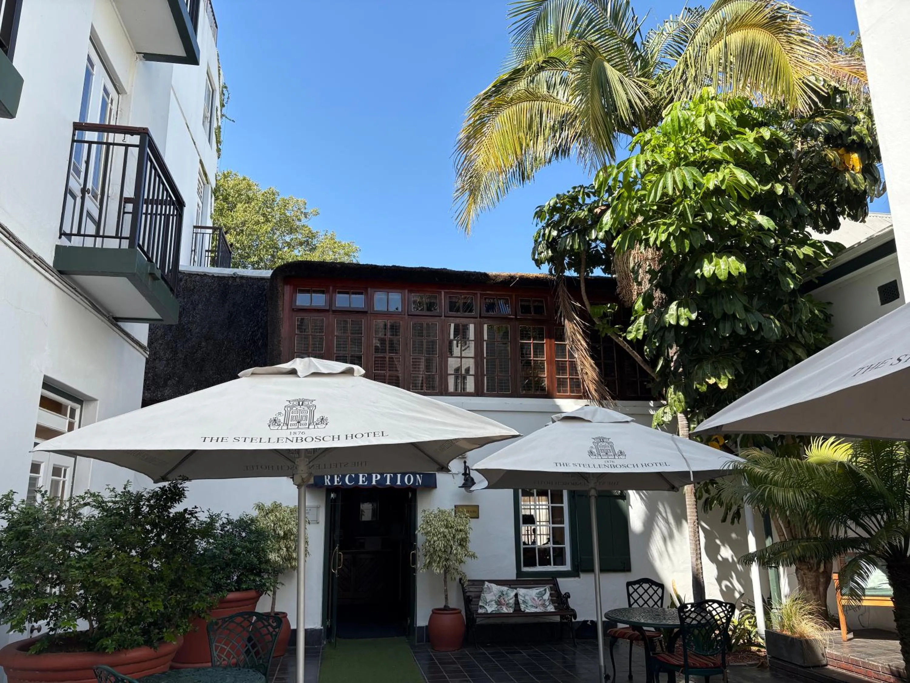 Property building in The Stellenbosch Hotel