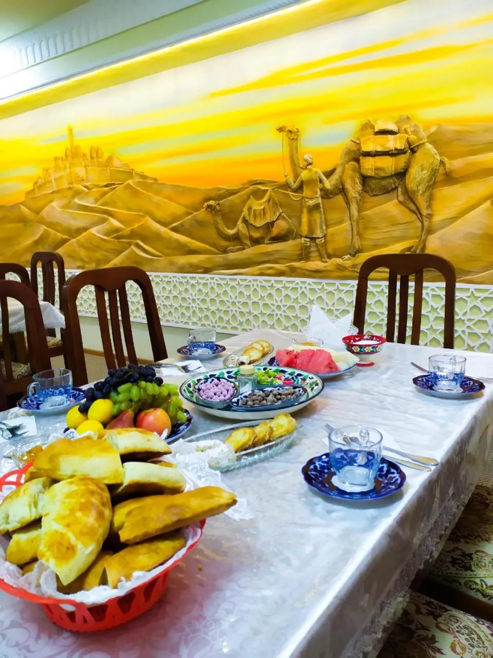 Food and drinks in Hotel Shams