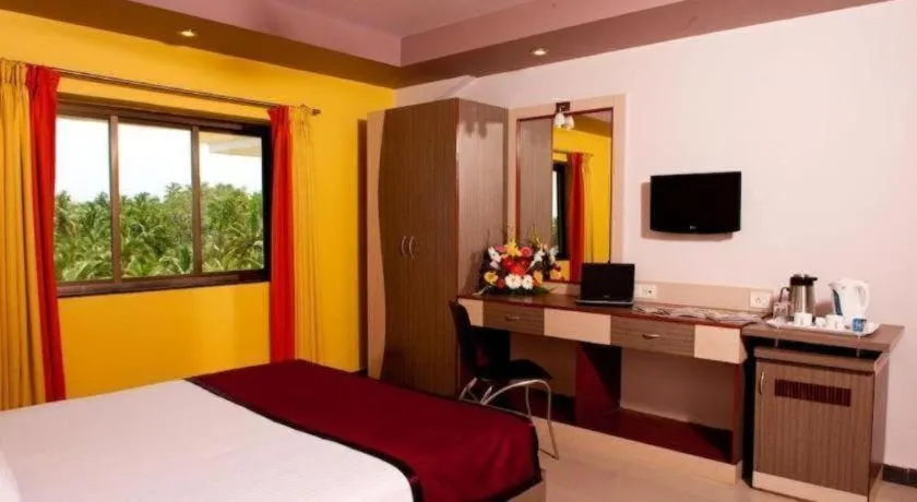 Bed in Hotel Colva Kinara