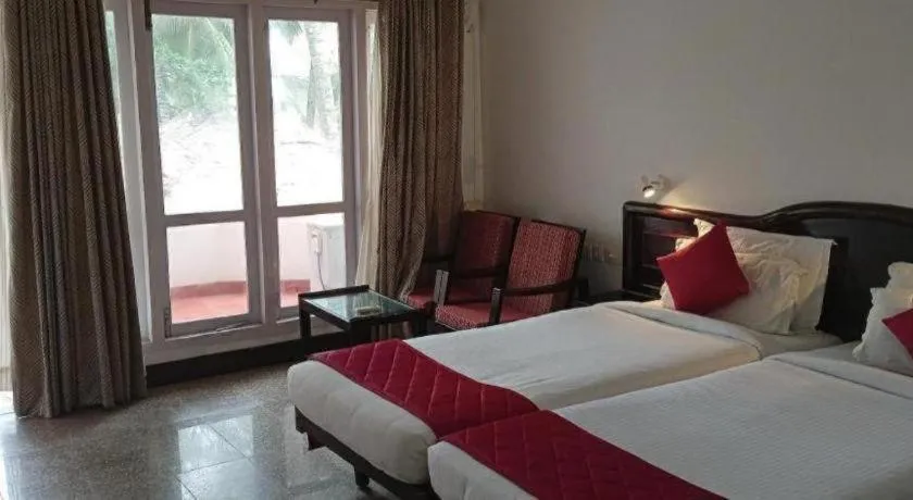 Bed in Hotel Sea Face