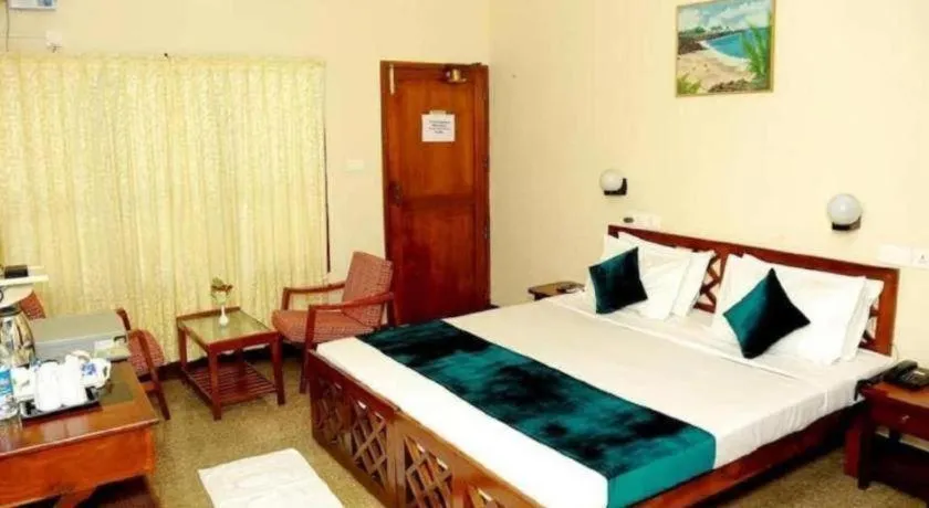 Bed in Hotel Sea Face