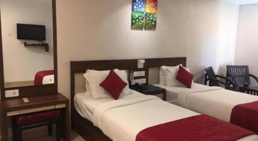 Bed in Hotel Sea Face