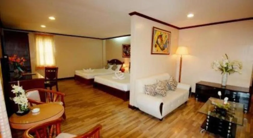 Bed in Vista Marina Hotel and Resort