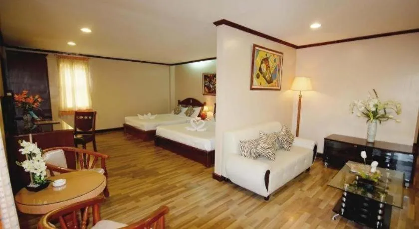 Bed in Vista Marina Hotel and Resort