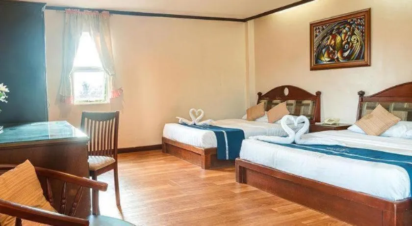 Bed in Vista Marina Hotel and Resort