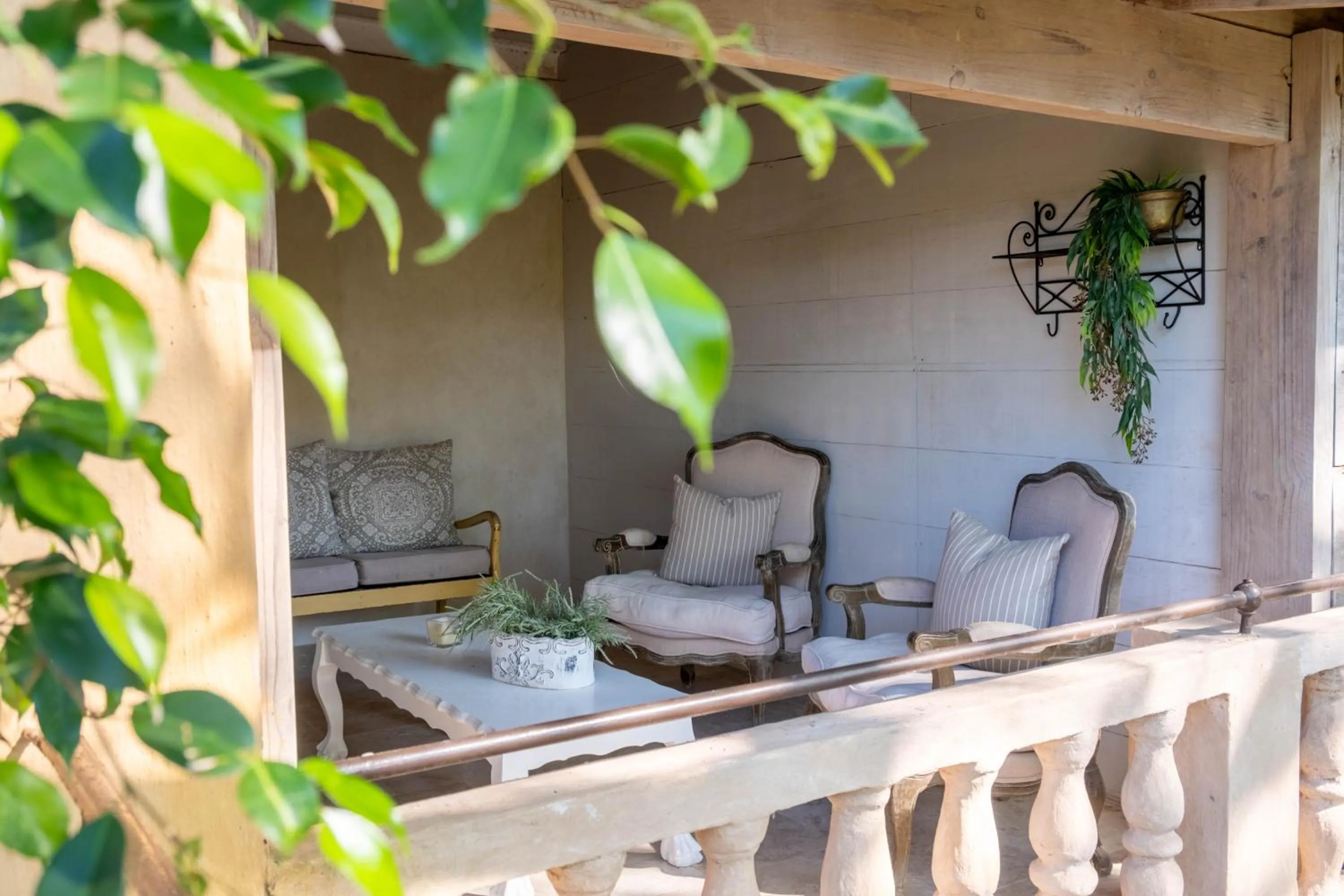 Patio in Petite Provence B&B