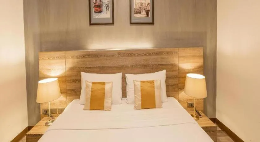 Bed in B2 Bangna Premier Hotel