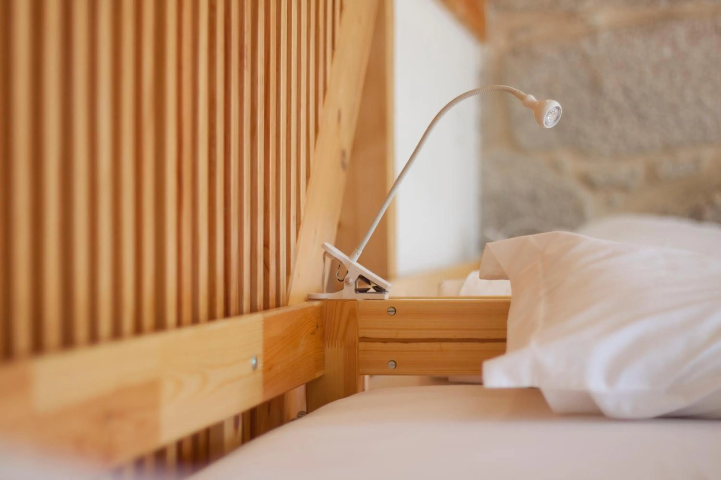 Decorative detail, Bed in Happy Porto Hostel