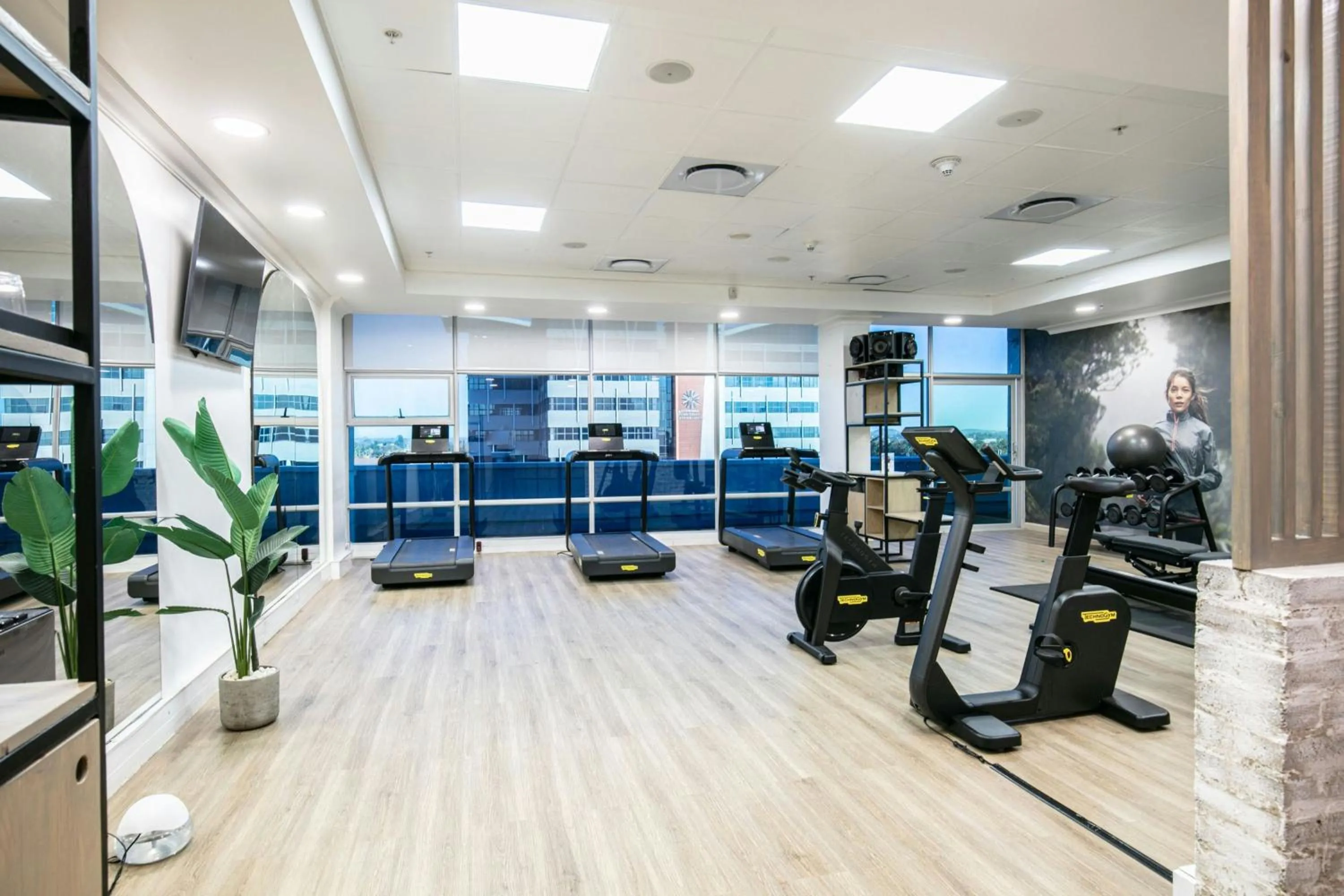Fitness centre/facilities in Protea Hotel by Marriott Gaborone Masa Square