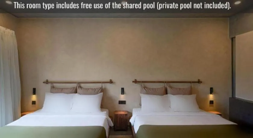 Bed in The Clay Resort