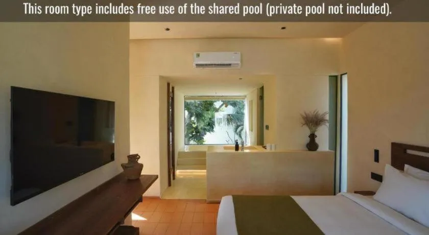 Bed in The Clay Resort