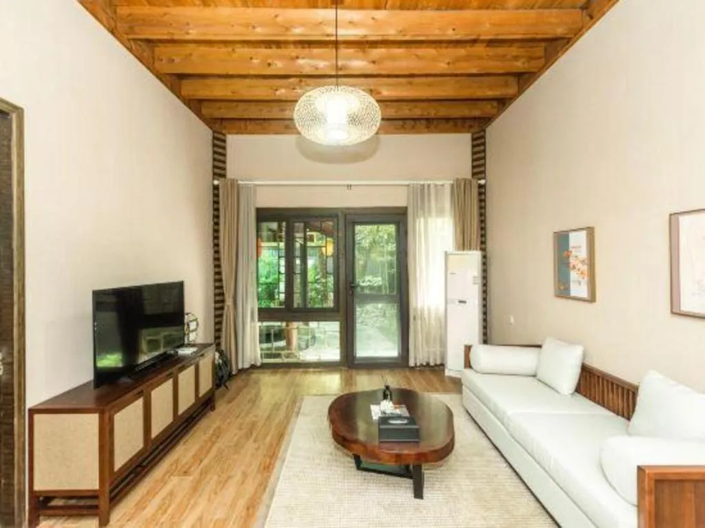 Bed in Xi'an International Innovation Talent Exchange Center Hotel