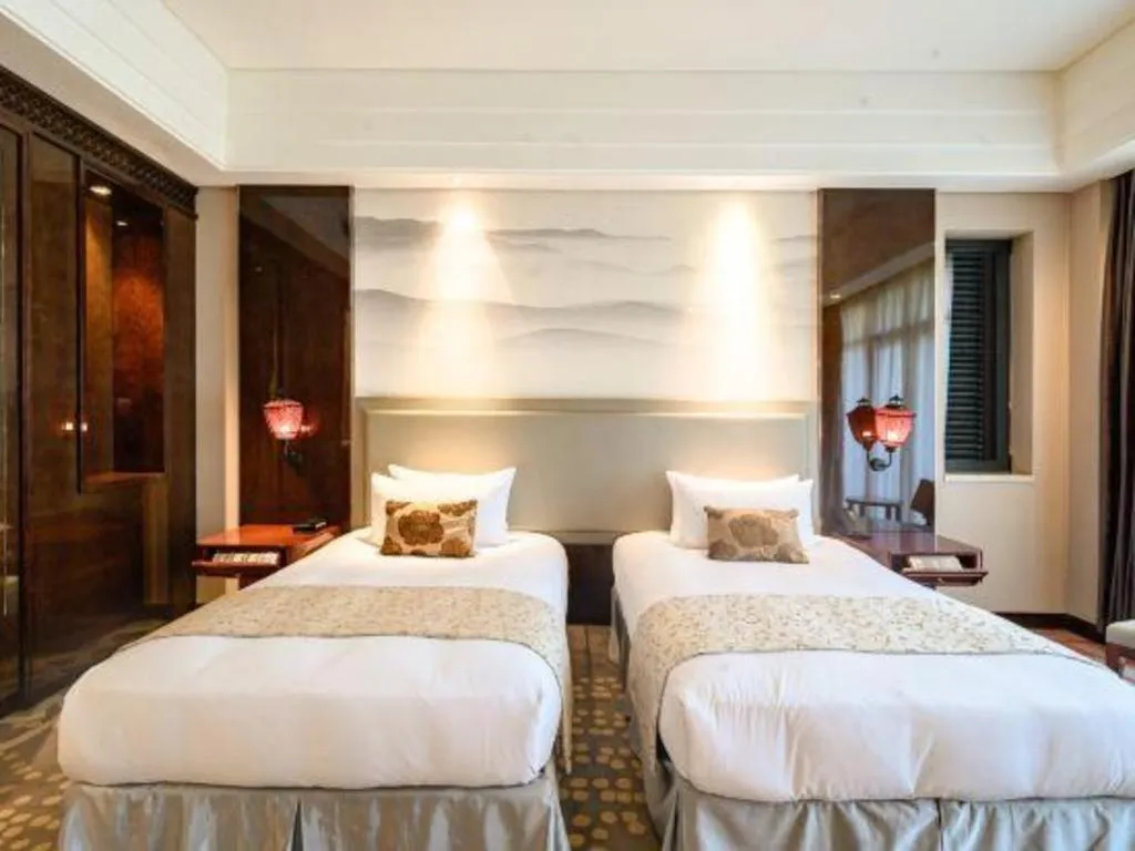 Bed in Xi'an International Innovation Talent Exchange Center Hotel