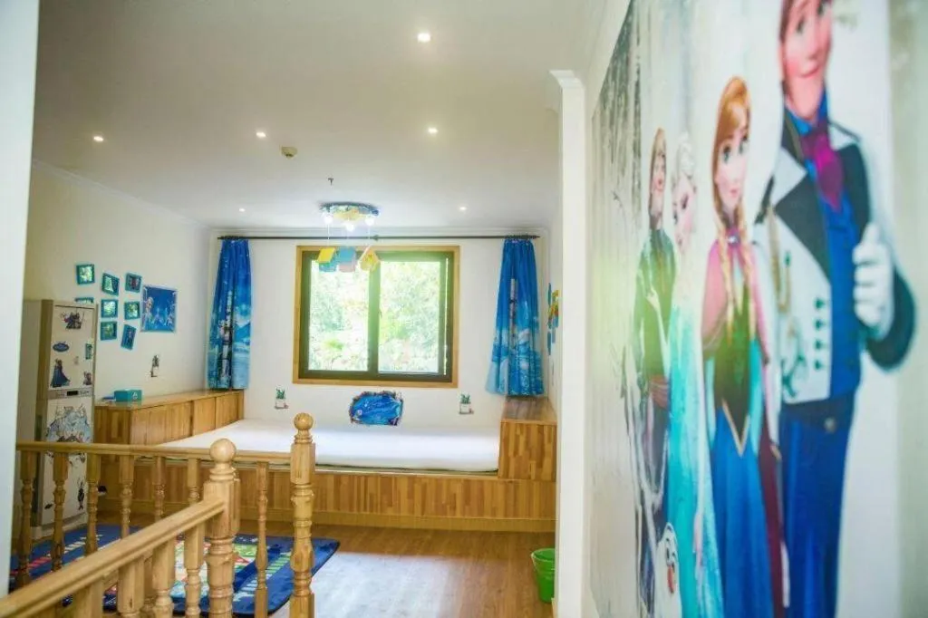 Bed in Xi'an International Innovation Talent Exchange Center Hotel