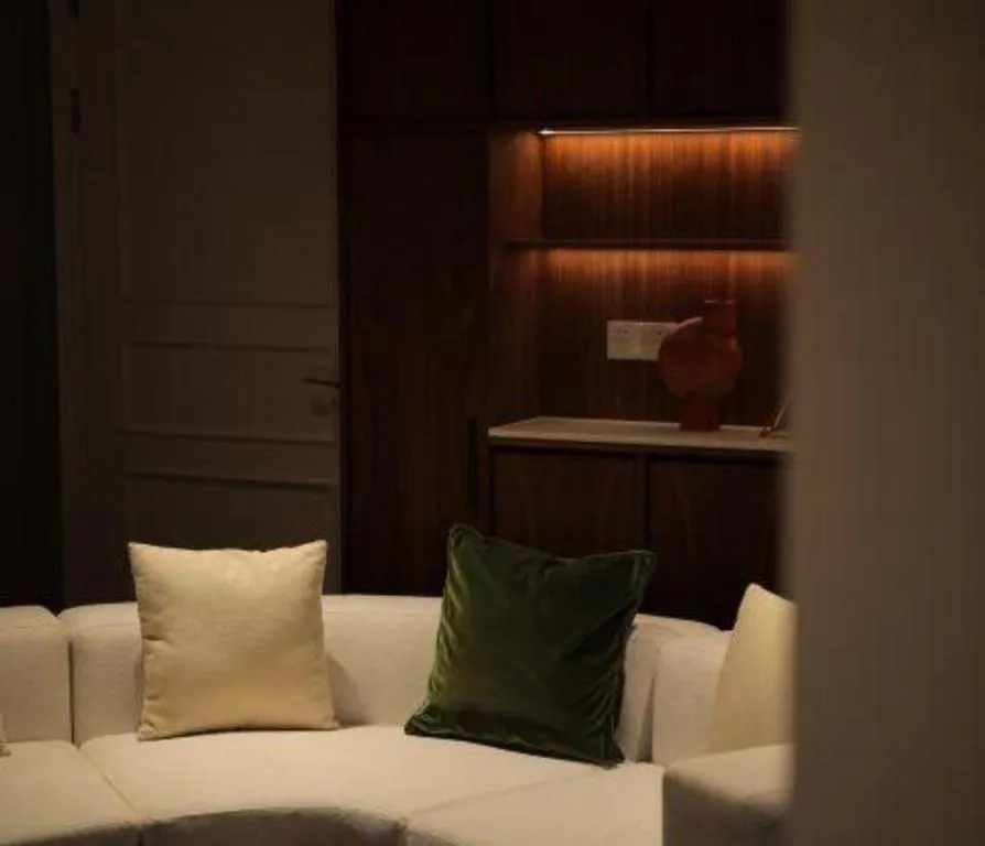 Bed in Xi'an International Innovation Talent Exchange Center Hotel