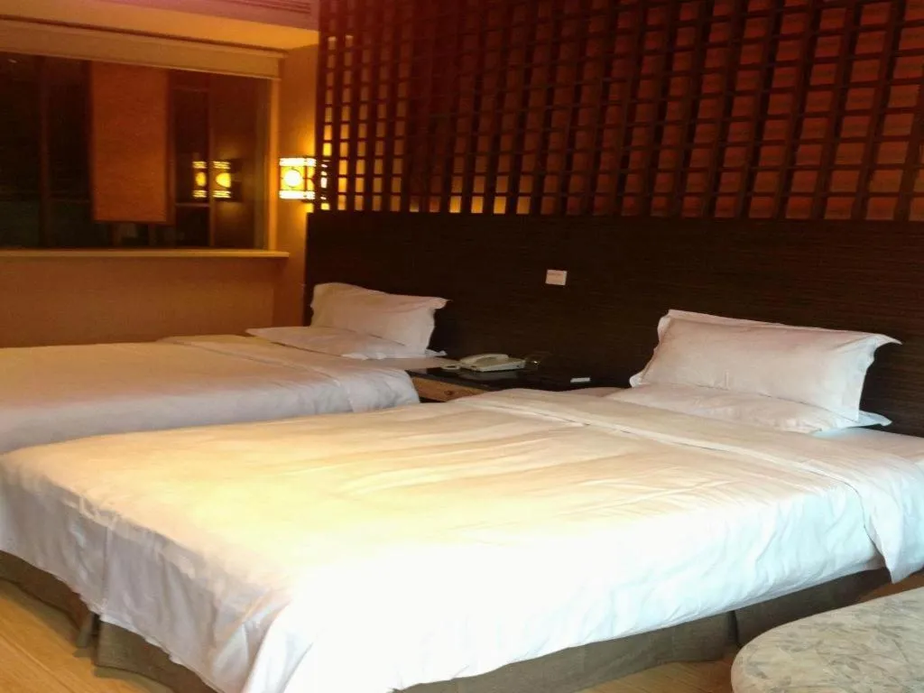 Bed in Xi'an International Innovation Talent Exchange Center Hotel