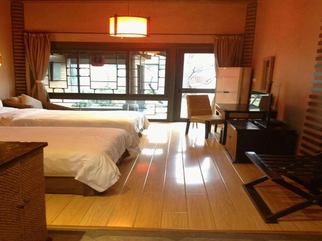 Bed in Xi'an International Innovation Talent Exchange Center Hotel