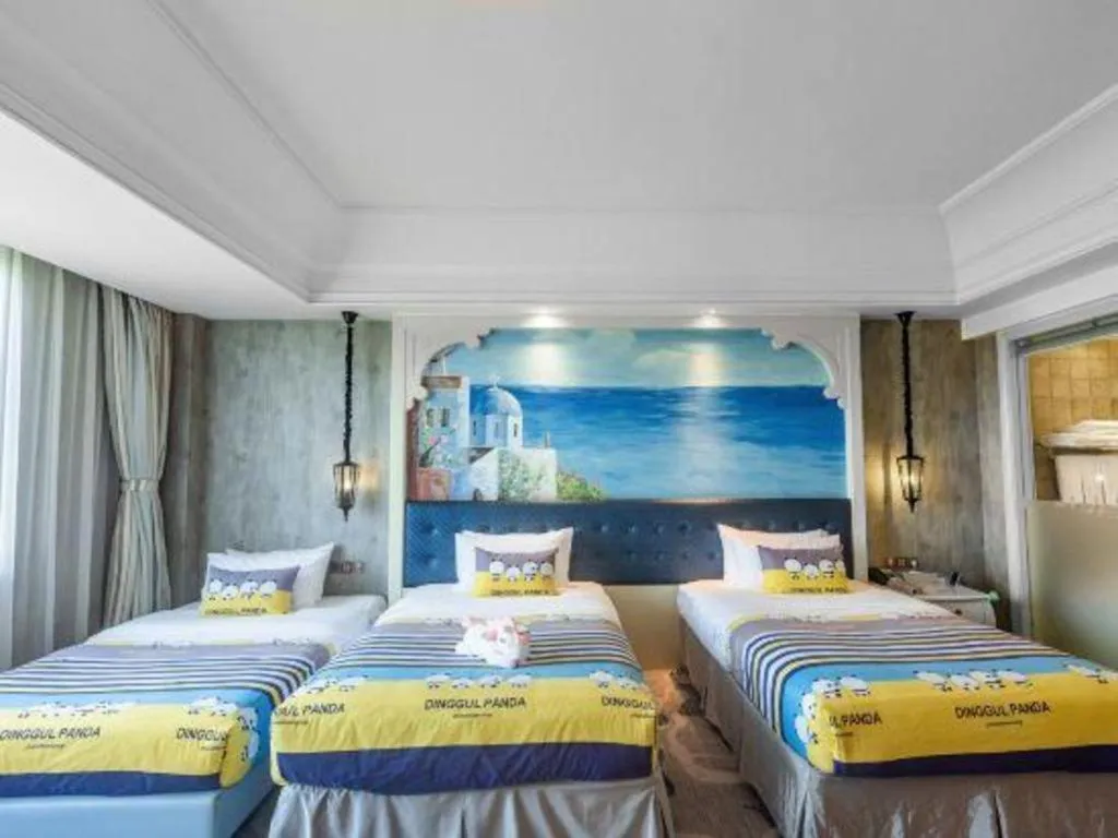 Bed in Xi'an International Innovation Talent Exchange Center Hotel