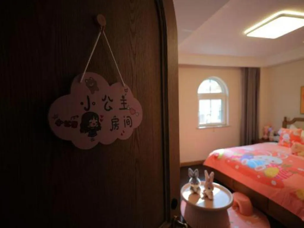 Bed in Xi'an International Innovation Talent Exchange Center Hotel