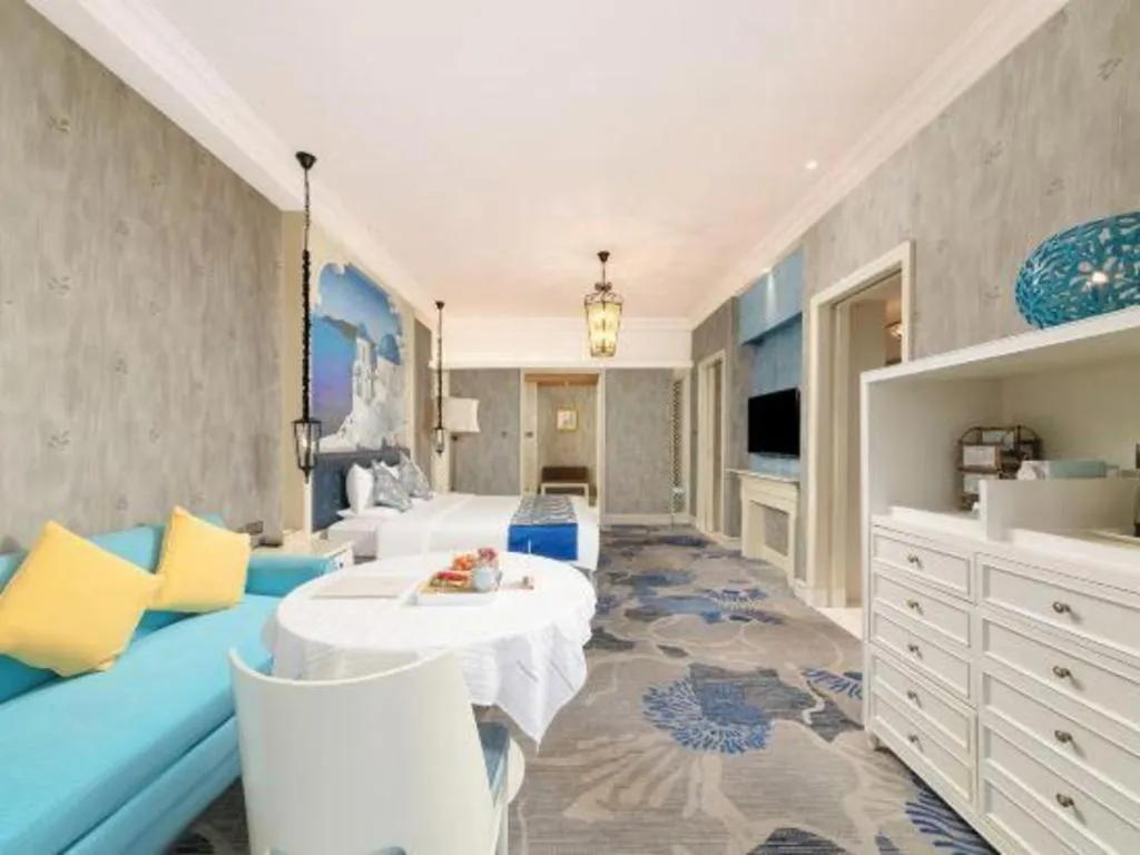 Bed in Xi'an International Innovation Talent Exchange Center Hotel