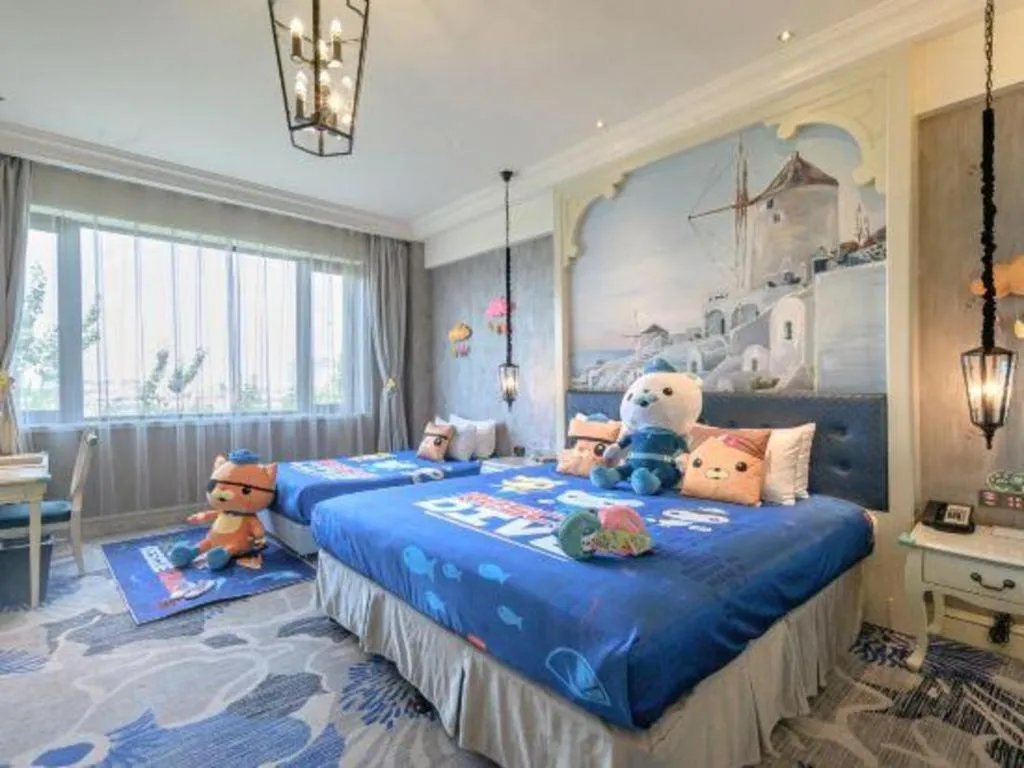 Bed in Xi'an International Innovation Talent Exchange Center Hotel