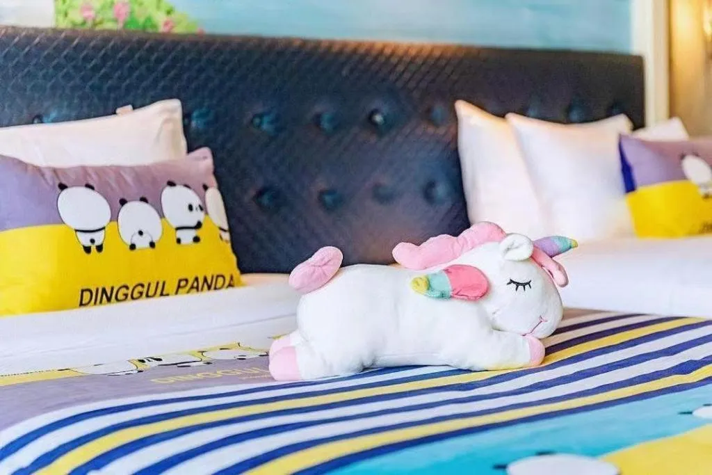 Bed in Xi'an International Innovation Talent Exchange Center Hotel