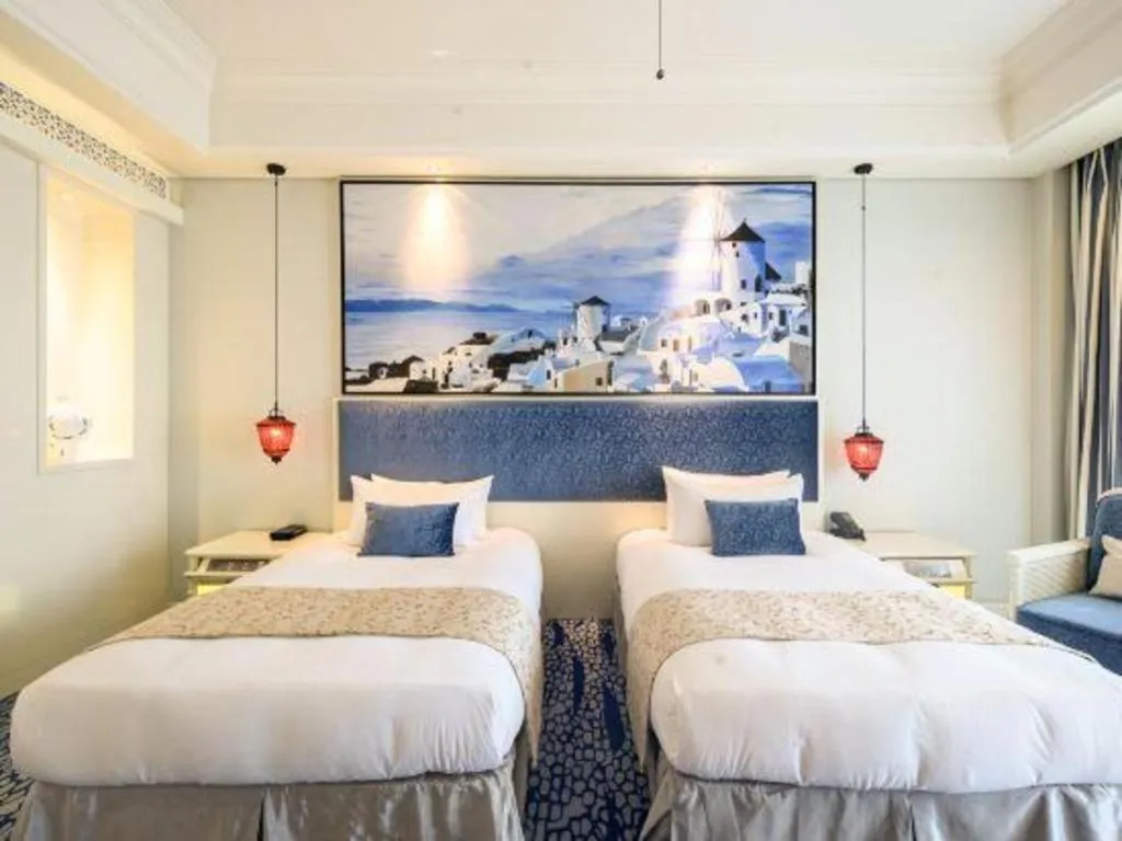 Bed in Xi'an International Innovation Talent Exchange Center Hotel