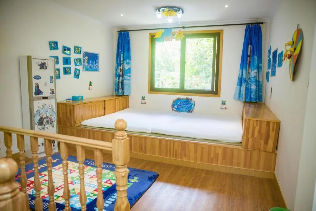 Bed in Xi'an International Innovation Talent Exchange Center Hotel