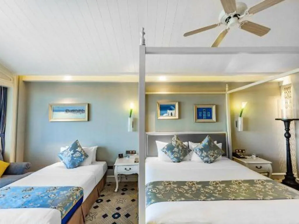 Bed in Xi'an International Innovation Talent Exchange Center Hotel