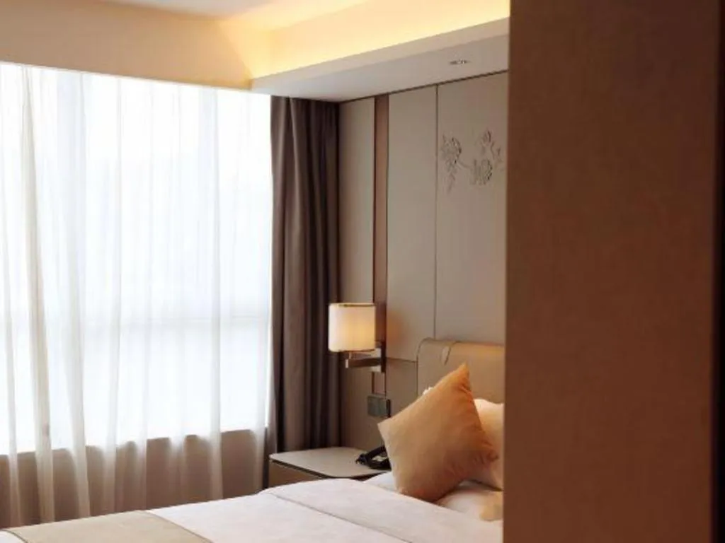 Bed in Xi'an International Innovation Talent Exchange Center Hotel