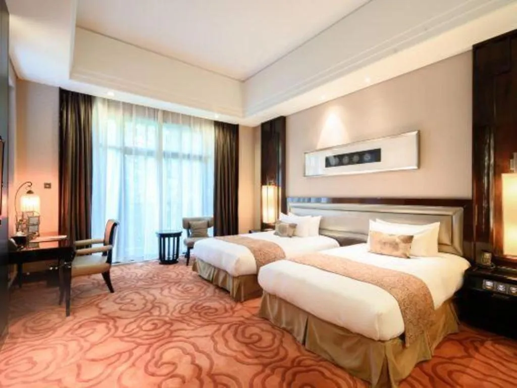 Bed in Xi'an International Innovation Talent Exchange Center Hotel