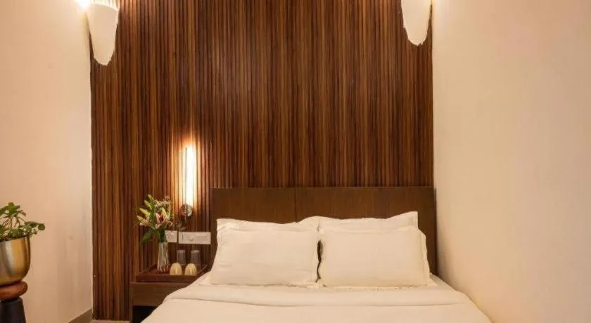 Bed in Palm Air by Goa Signature Stays