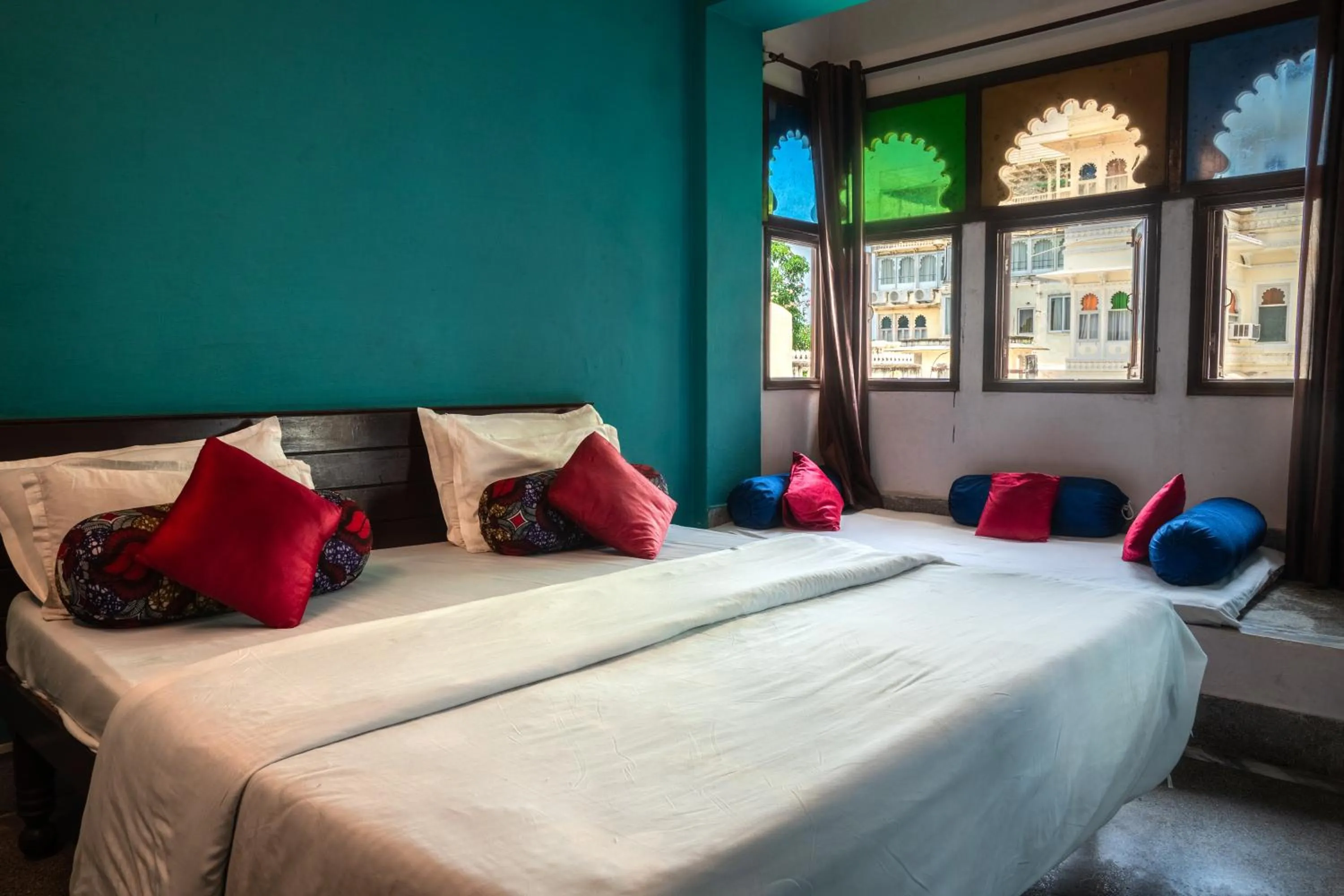 Bedroom, Bed in Dreamyard Udaipur