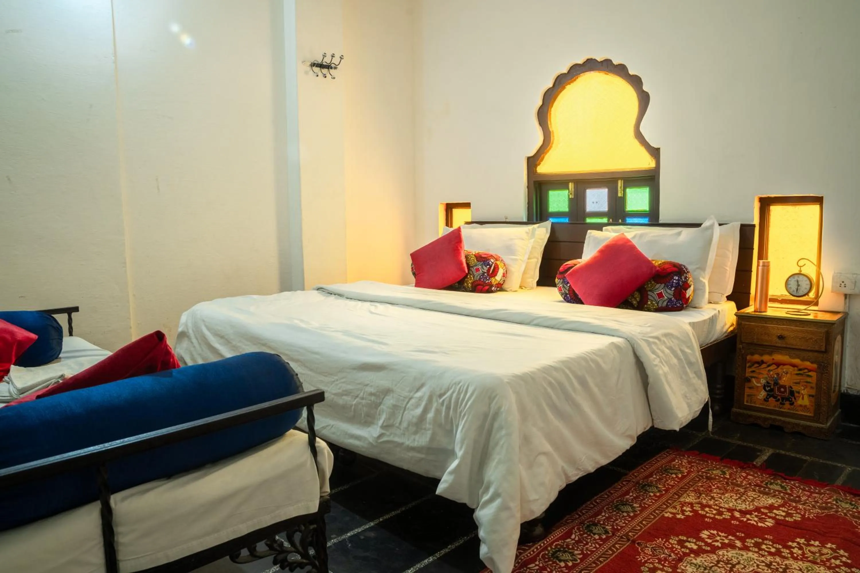 Bedroom, Bed in Dreamyard Udaipur